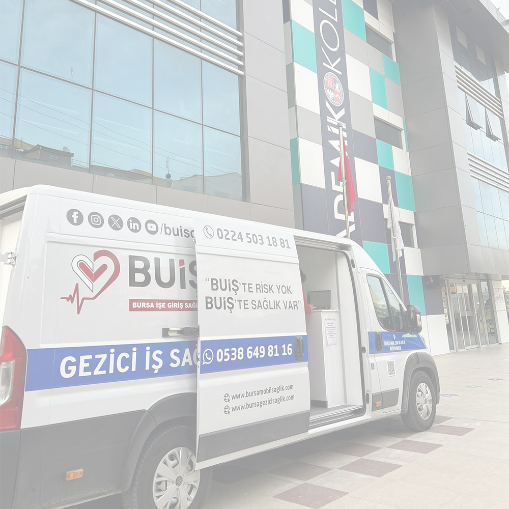 ursa ve çevre illerde mobil sağlık taraması ve gezici iş sağlığı aracı hizmeti sağlık aracı