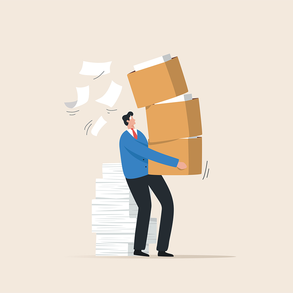 BUİŞ OSGB Bursa’da ağır ve tehlikeli işlerde çalışabilir raporu hizmeti ağır iş karikatürü